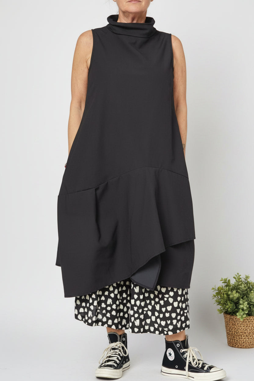Vestido con Pliegues — Wendy Trendy