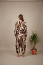 Conjunto JOT Milano Zebra Rayas al Tono