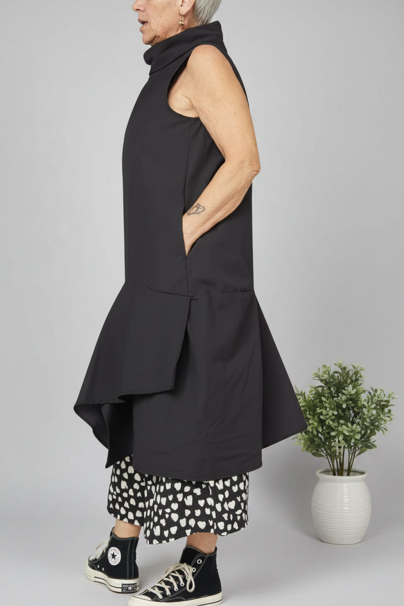 Vestido con Pliegues — Wendy Trendy
