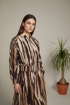 Conjunto JOT Milano Zebra Rayas al Tono