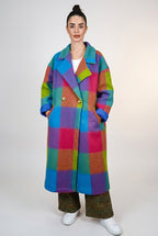 Abrigo largo multicolor Yolykke