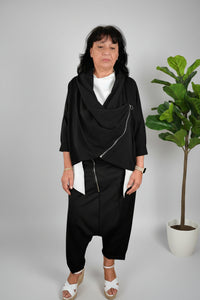 Chaqueta Cremallera Cruzada Wendy Trendy