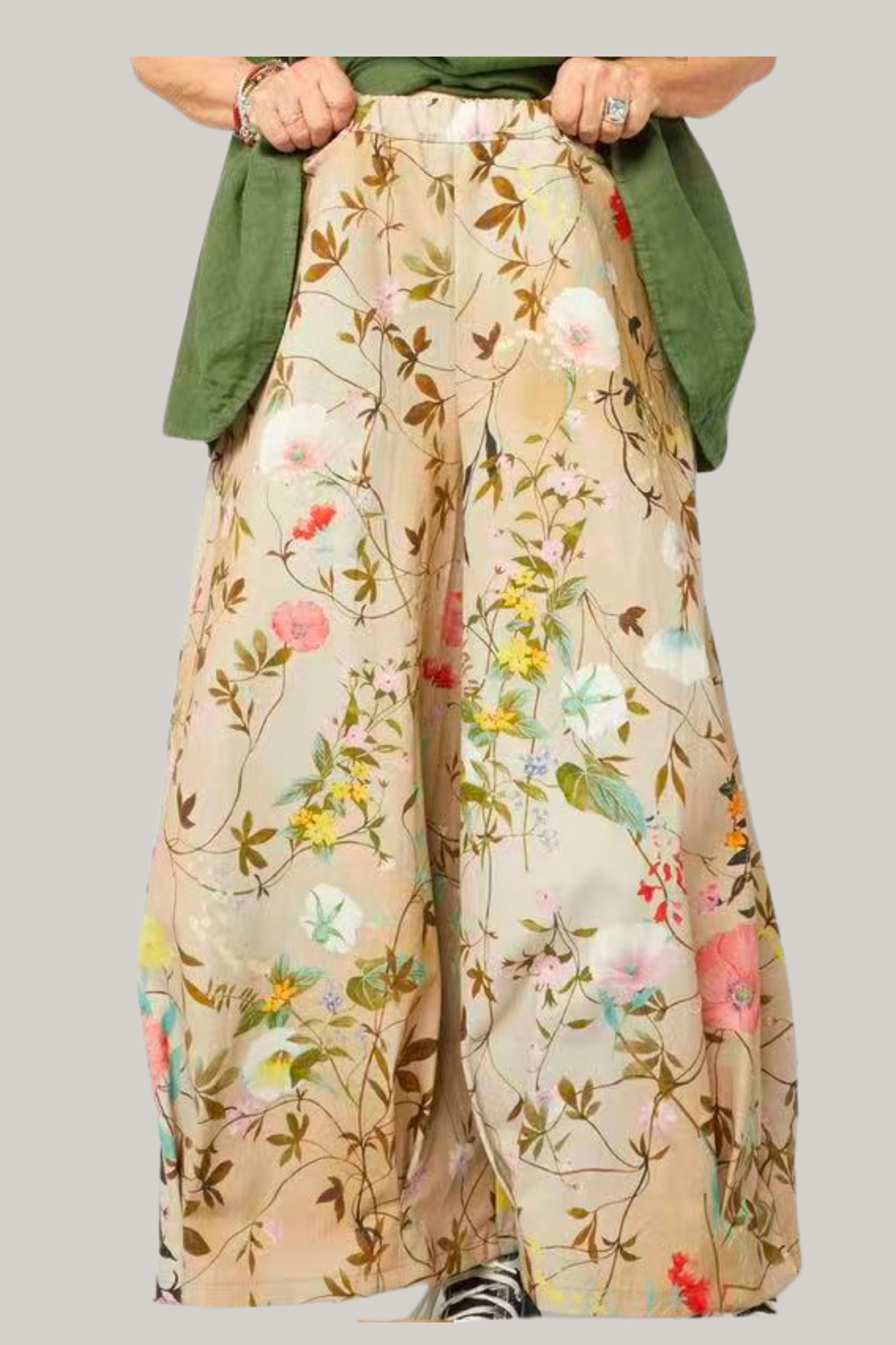 Pantalón Flores Súper Ancho Wendy Trendy