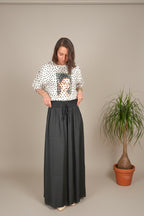 Pantalón Palazzo Fluido Negro