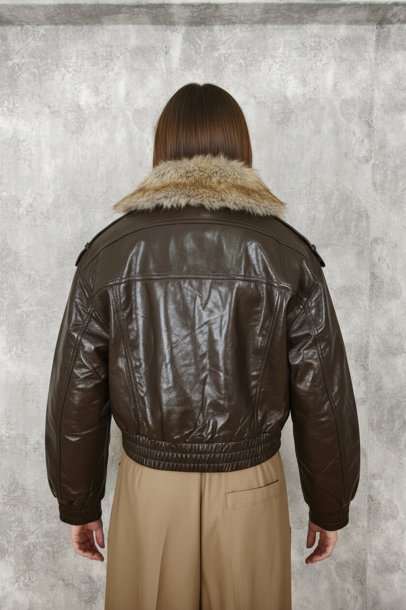 Chaqueta JOT Milano Aviadora Polipiel