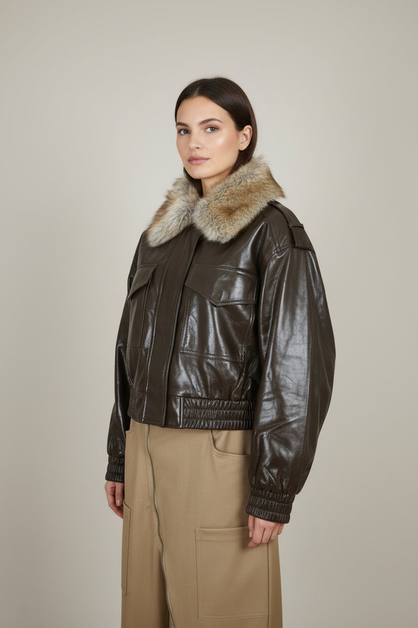 Chaqueta JOT Milano Aviadora Polipiel
