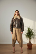 Chaqueta JOT Milano Aviadora Polipiel