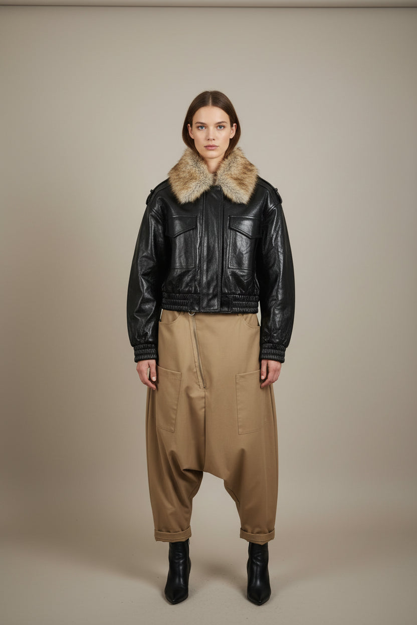 Chaqueta JOT Milano Aviadora Polipiel