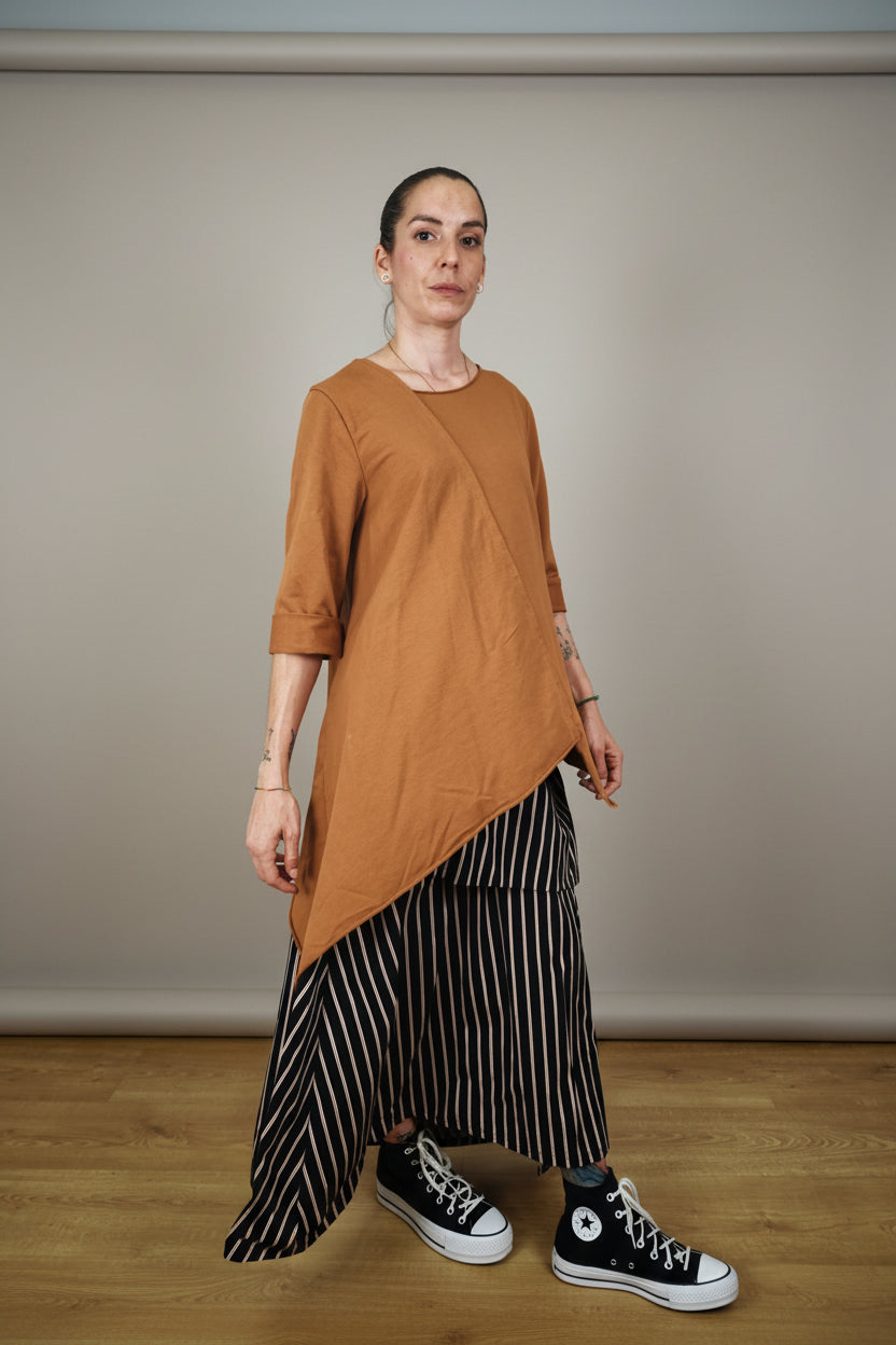 Camiseta Wendy Trendy Algodón Asimétrica
