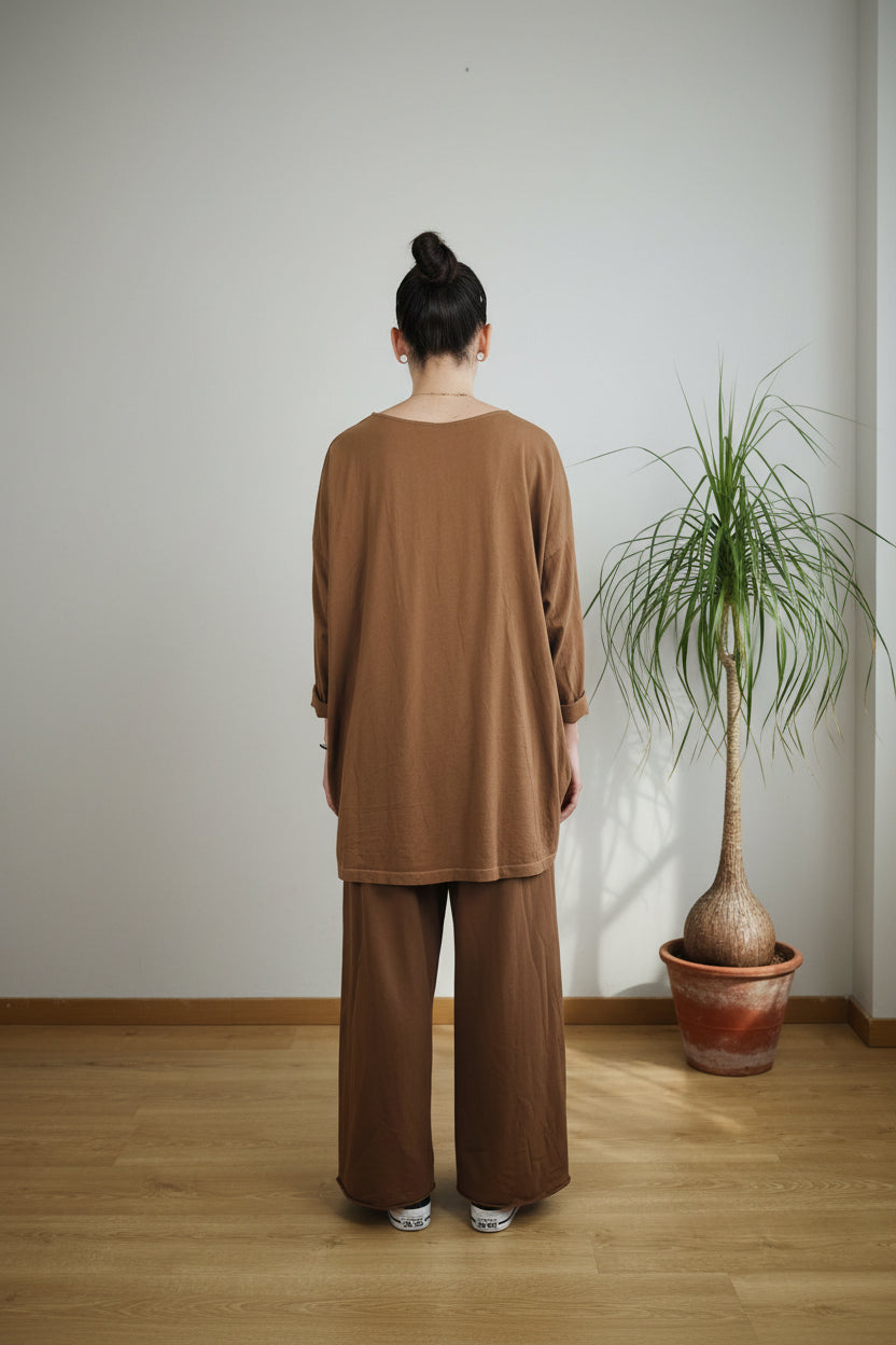 Pantalón Wendy Trendy Palazzo Gris
