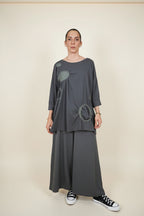 Camiseta Wendy Trendy Oversize Aplíques
