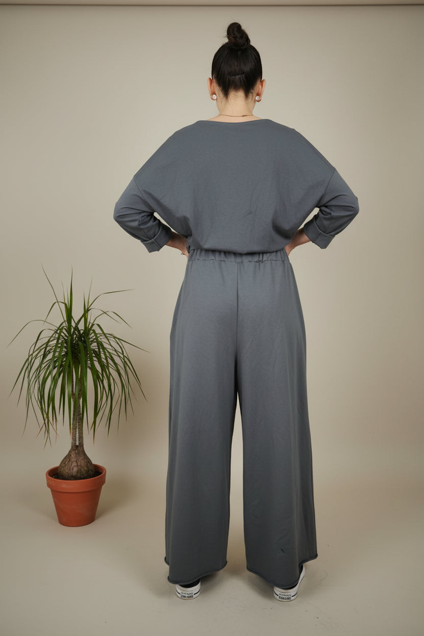 Pantalón Wendy Trendy Palazzo Gris