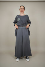 Pantalón Wendy Trendy Palazzo Gris