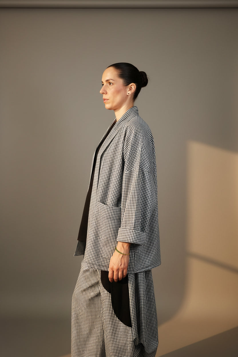 Camisa JOT Milano Kimono Vichy