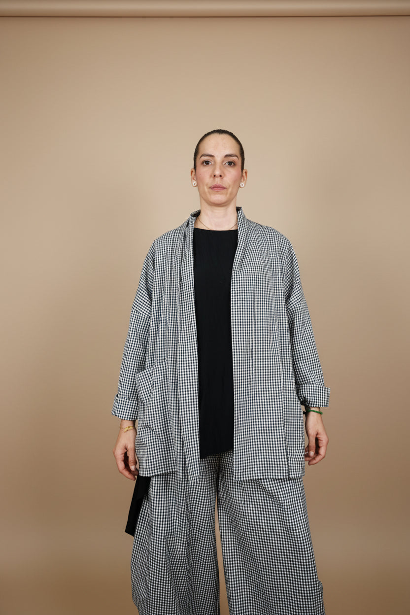 Camisa JOT Milano Kimono Vichy