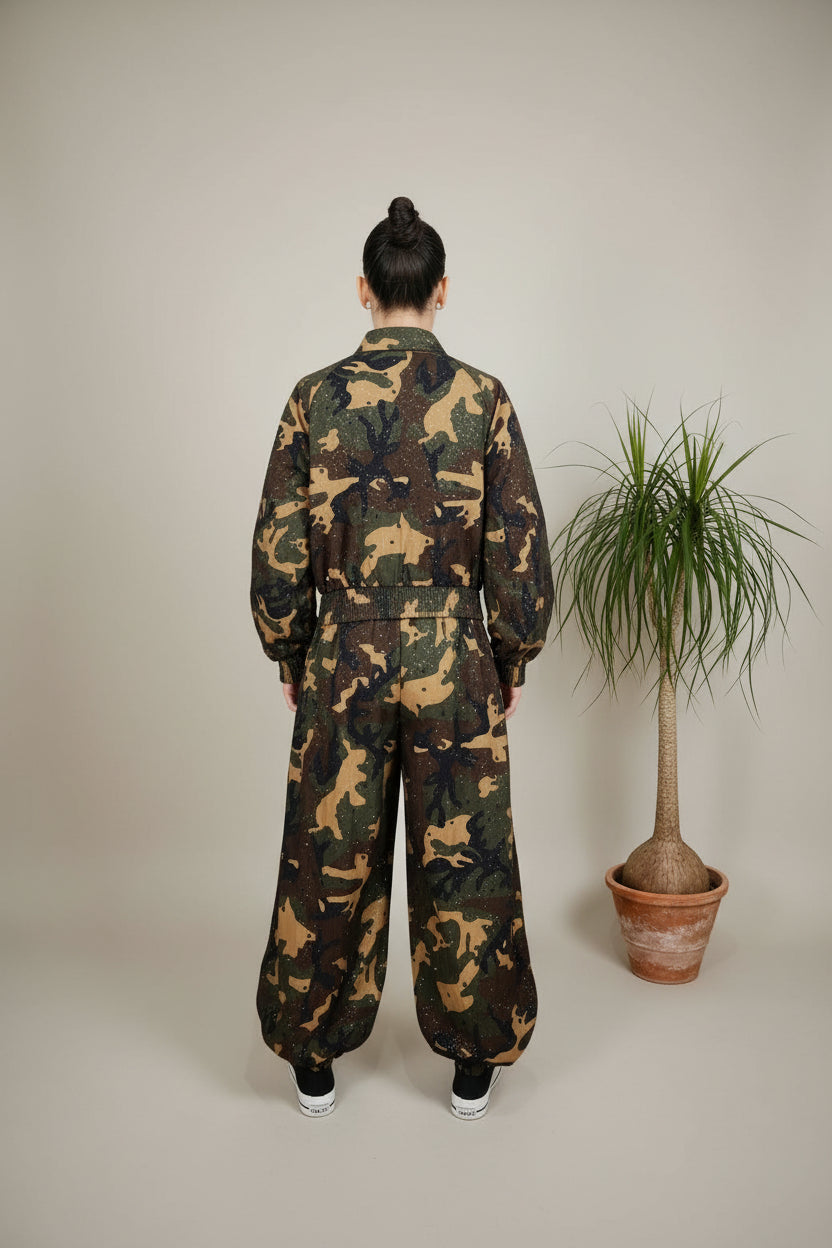Conjunto JOT Milano Camuflaje Glitter