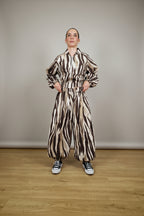 Conjunto JOT Milano Zebra Rayas al Tono