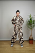 Conjunto JOT Milano Zebra Rayas al Tono