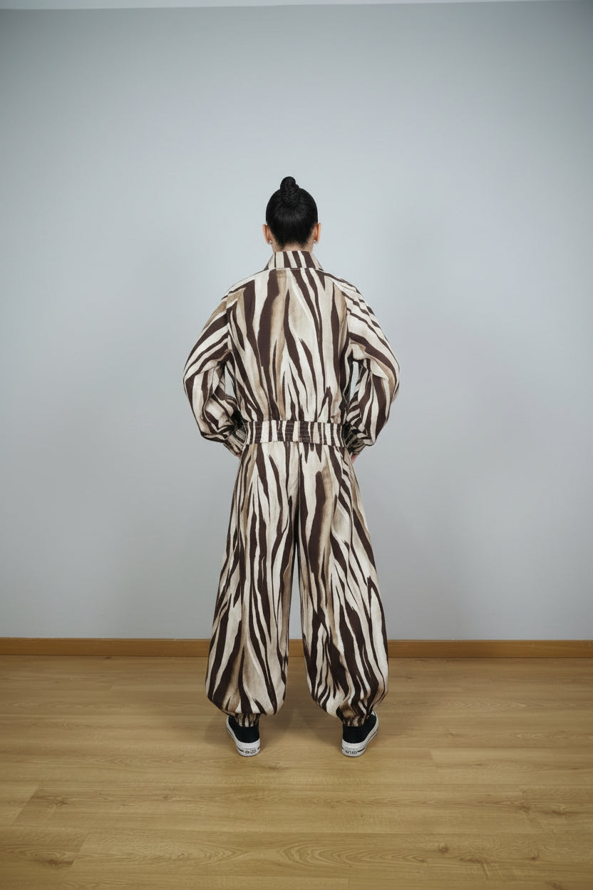 Conjunto JOT Milano Zebra Rayas al Tono