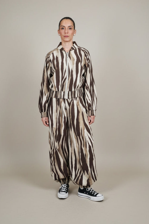 Conjunto JOT Milano Zebra Rayas al Tono