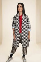Capa larga damero Wendy Trendy
