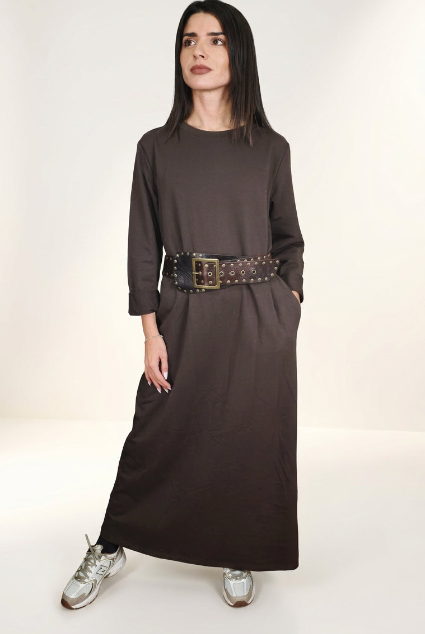 Vestido largo oversize Wendy Trendy