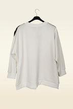 Sudadera con flecos brillantes Yolykke Curvy