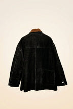 Chaqueta vaquera con cuello a contraste Yolykke Curvy