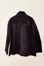 Chaqueta vaquera con cuello a contraste Yolykke Curvy