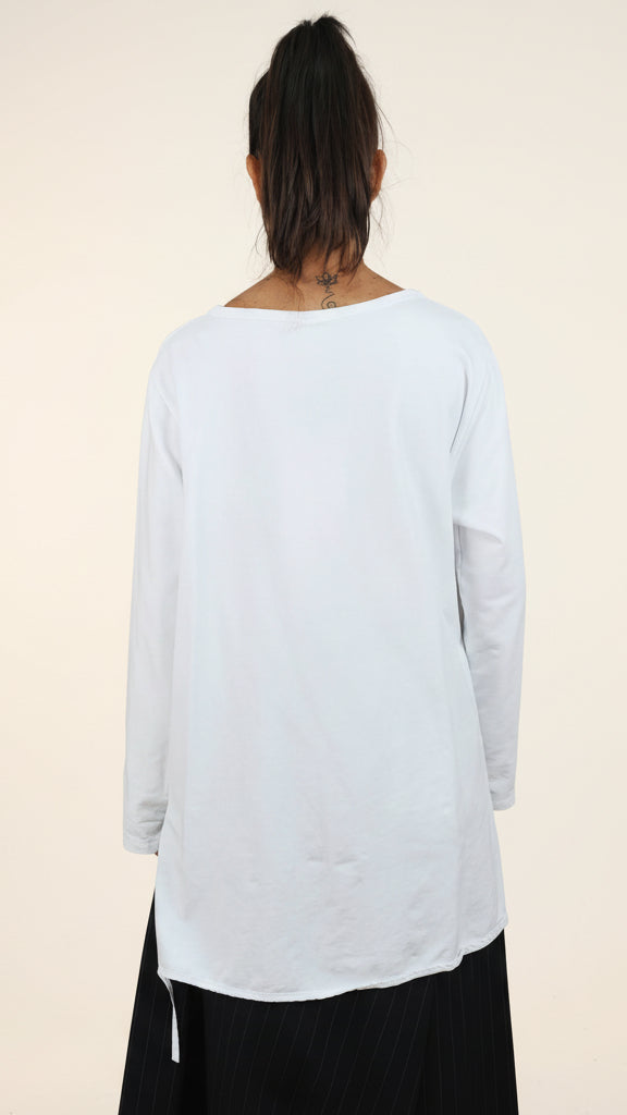 Camiseta Wendy Trendy Asimétrica con Picos Laterales