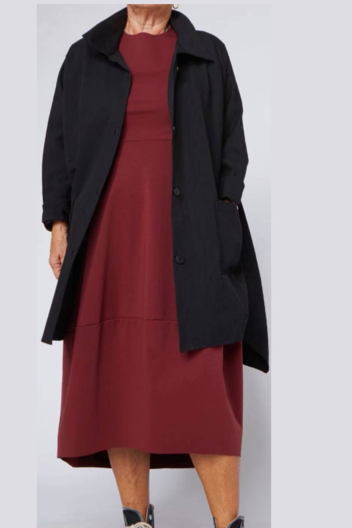 Chaqueta negra oversize Wendy Trendy