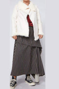 Chaqueta de antelina con pelo Wendy Trendy
