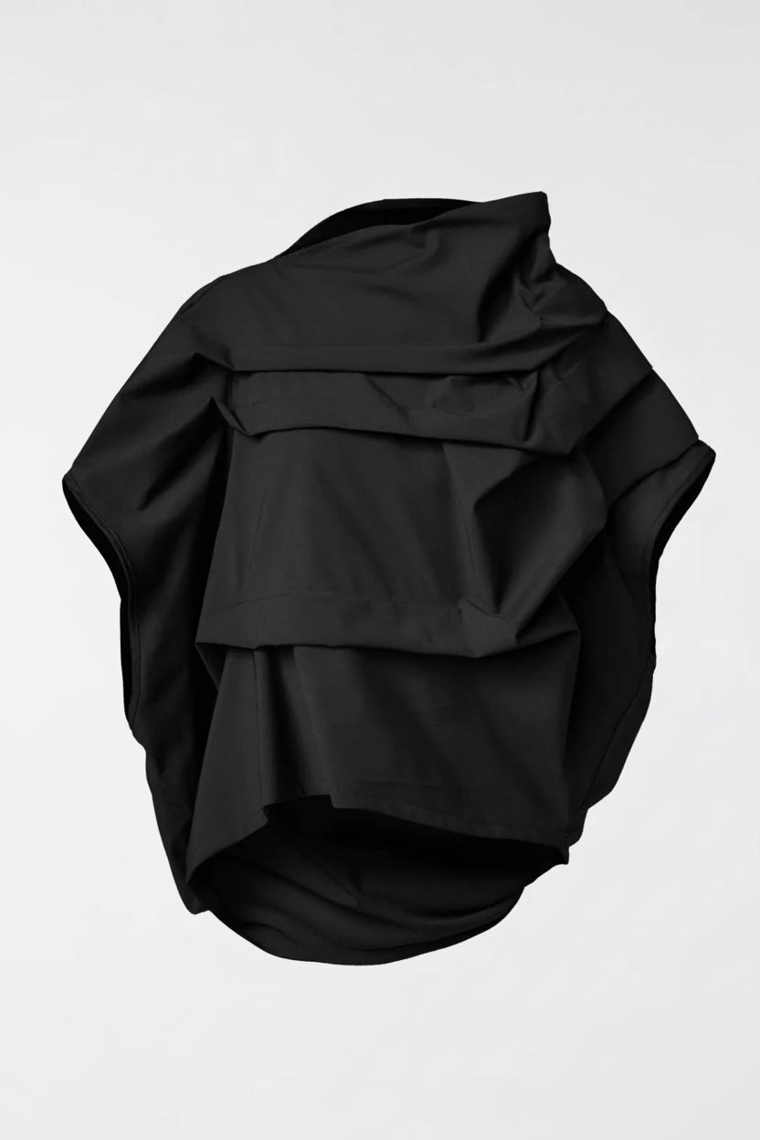 Top Escultórico Cuello Vuelto Capas Escalonadas | Wendy Trendy