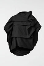Top Escultórico Cuello Vuelto Capas Escalonadas | Wendy Trendy