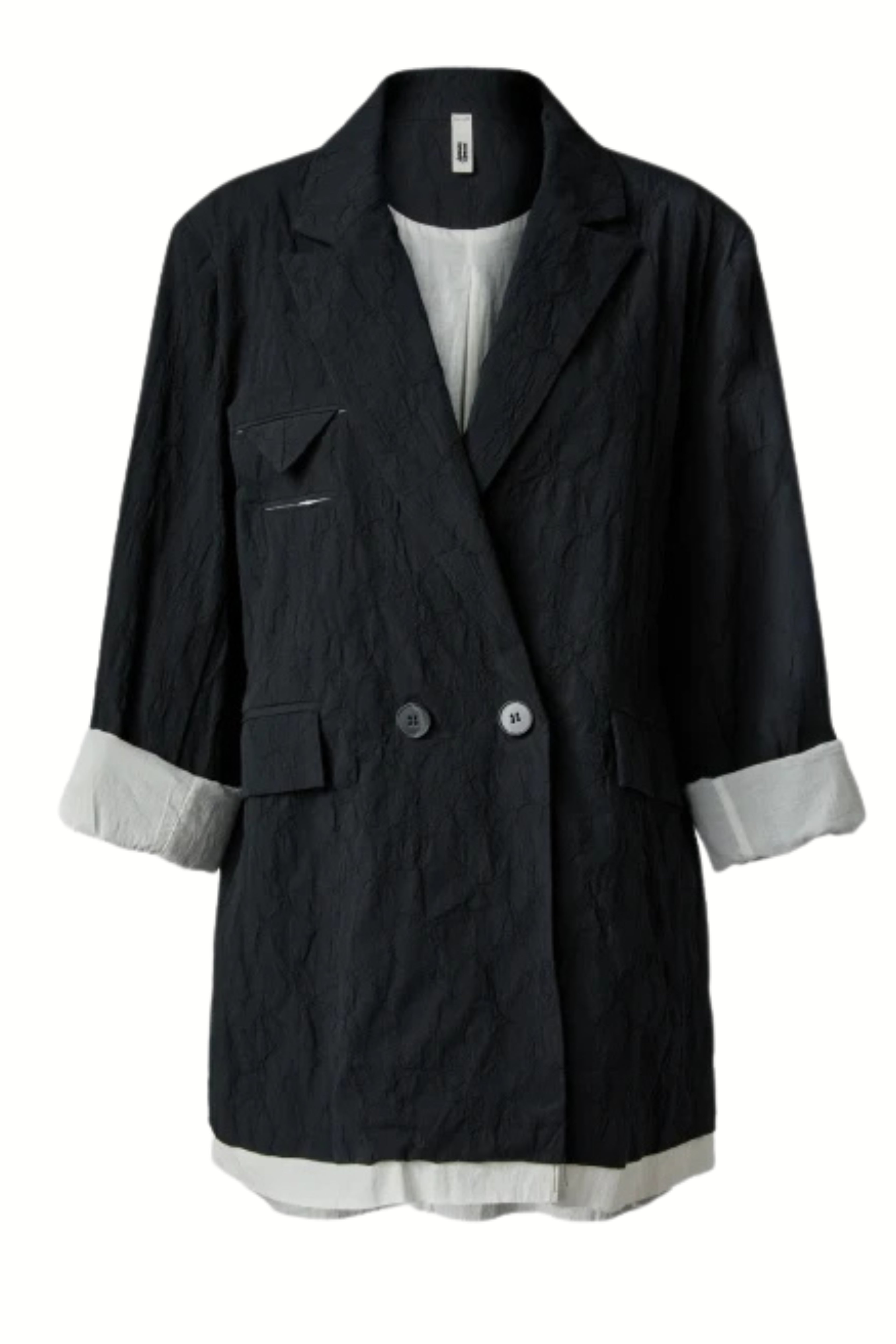 Blazer Doble Botonadura Wendy Trendy - Hecho en Italia