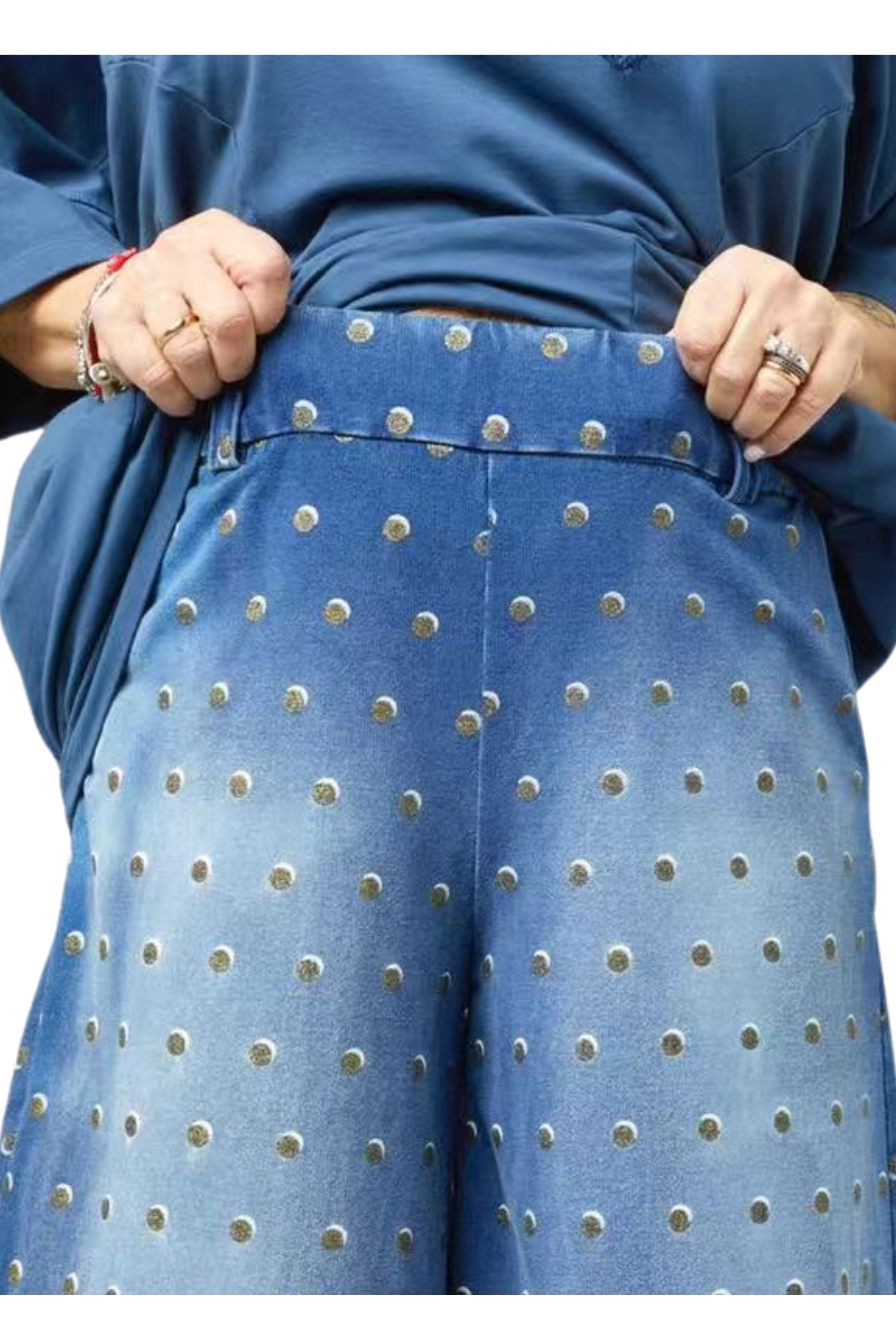 Pantalón Palazzo Lunares  Wendy Trendy