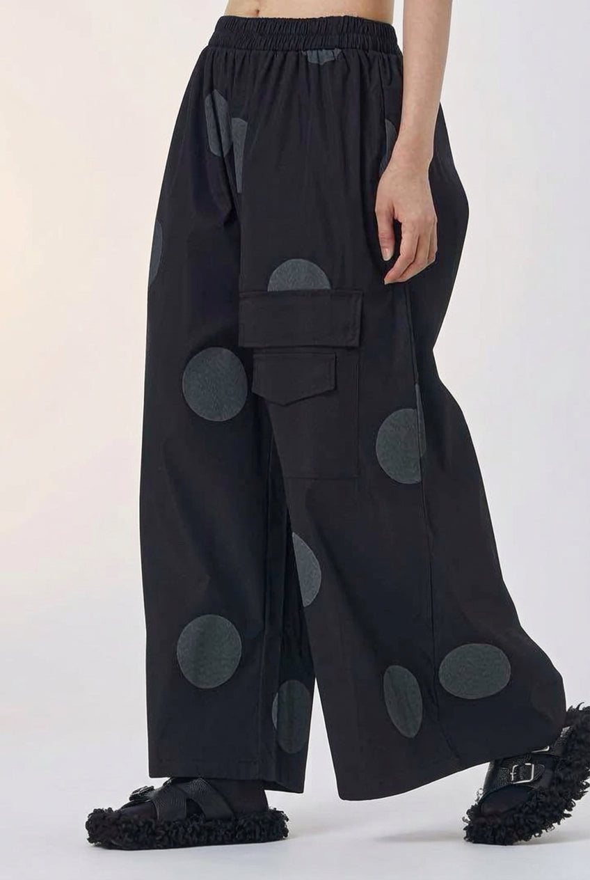 Pantalón amplio de lunares XL Nefelibata