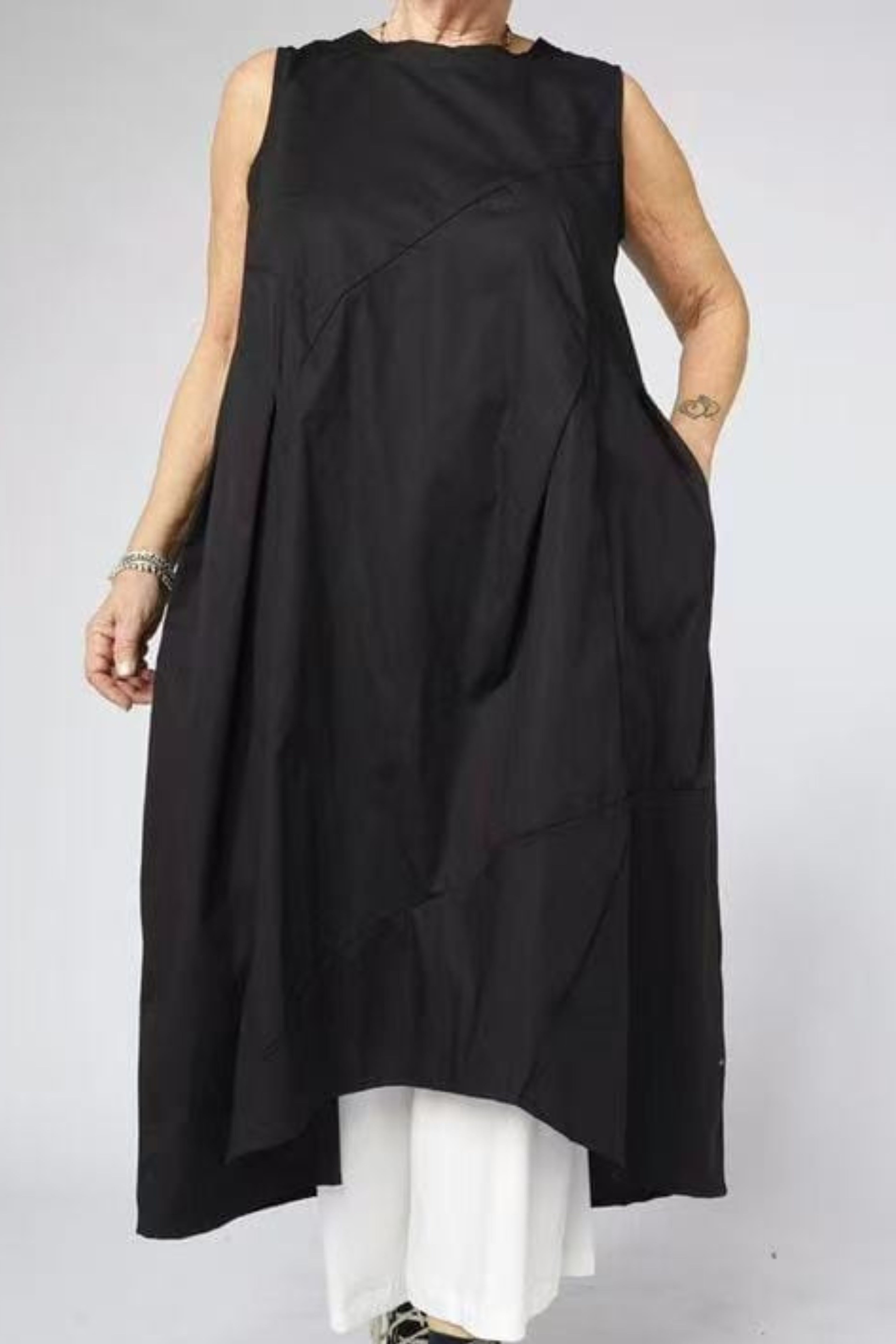 Vestido Asimétrico Plisado Wendy Trendy