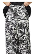 Pantalón Wide Leg Estampado Tropical