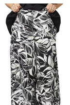 Pantalón Wide Leg Estampado Tropical