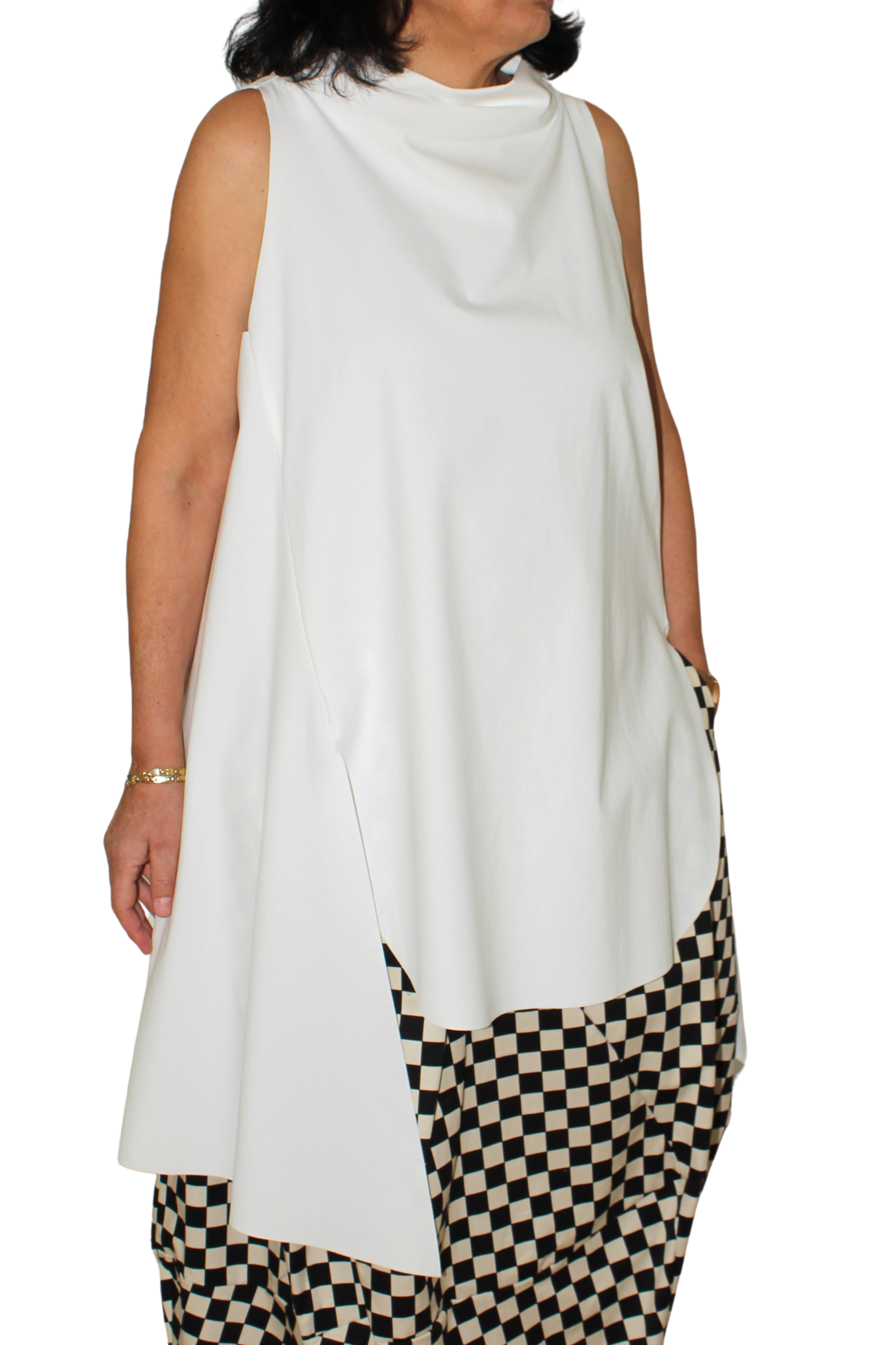 Chaleco Largo Asimétrico Wendy Trendy