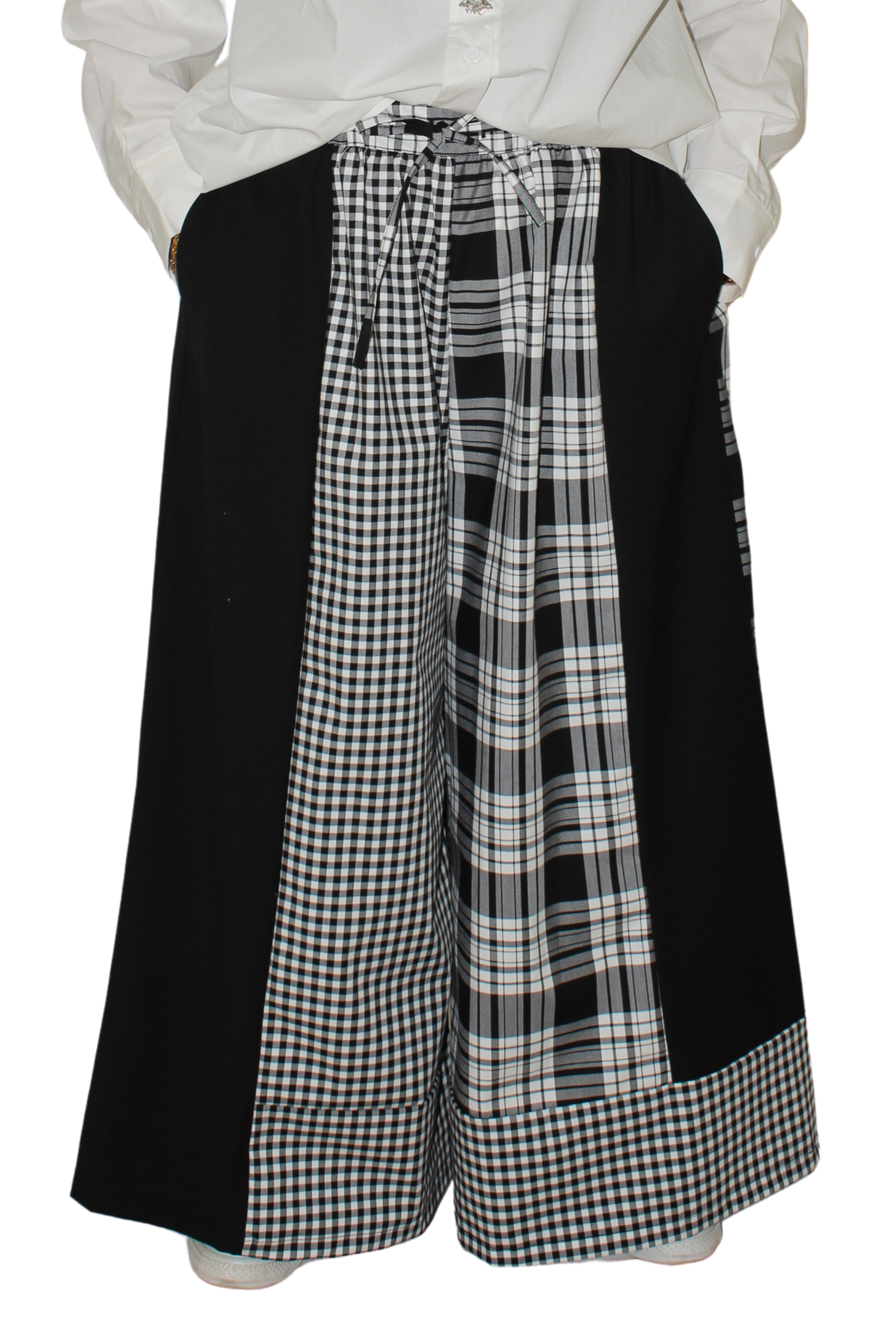 Pantalón Ancho Patchwork Wendy Trendy