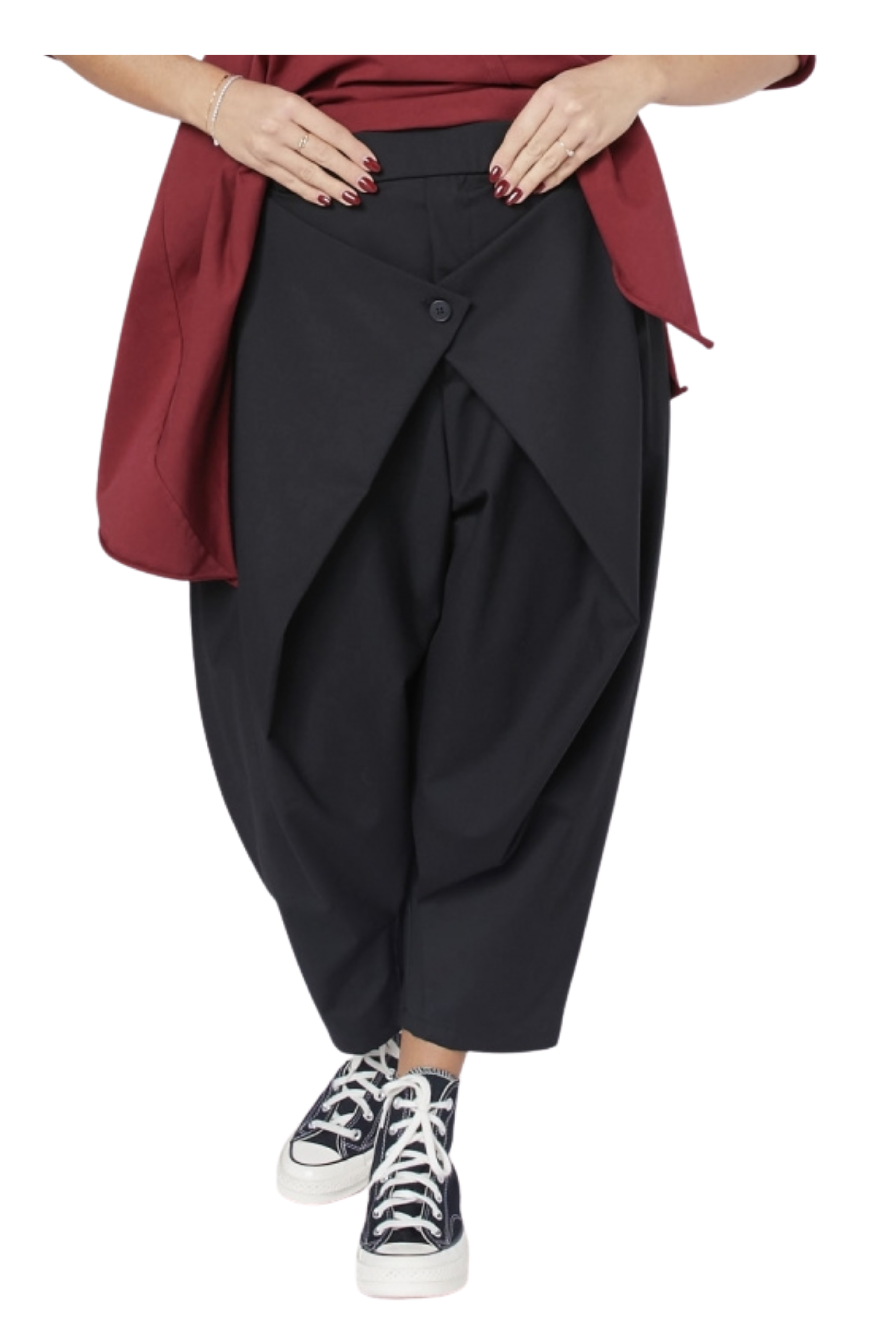 Pantalón Solapas con Botón Wendy Trendy