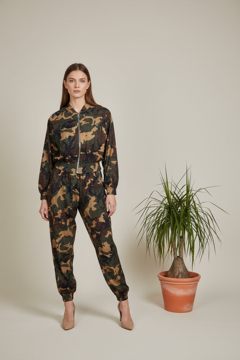 Conjunto JOT Milano Camuflaje Glitter