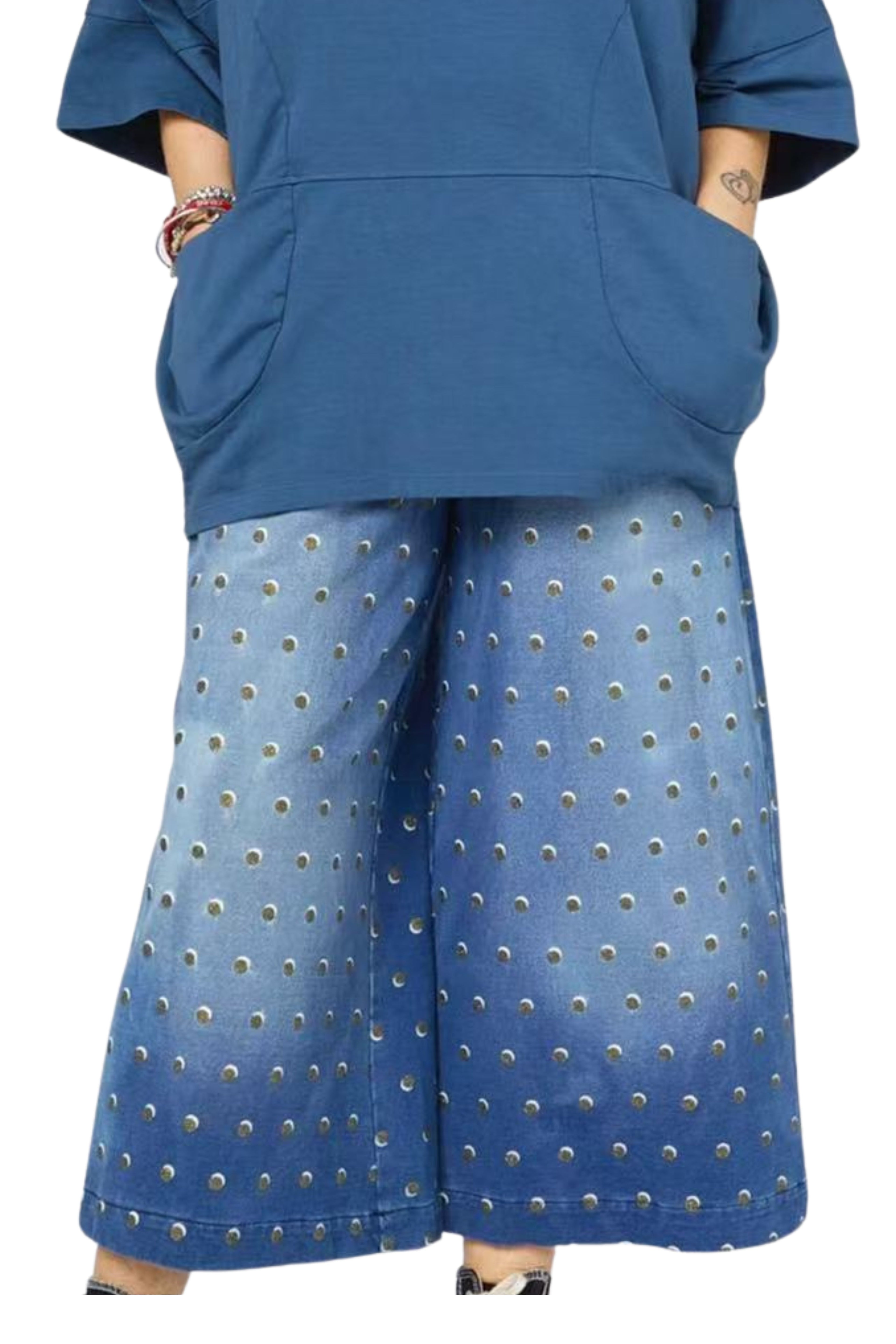 Pantalón Palazzo Lunares  Wendy Trendy