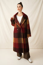 Abrigo largo multicolor Yolykke