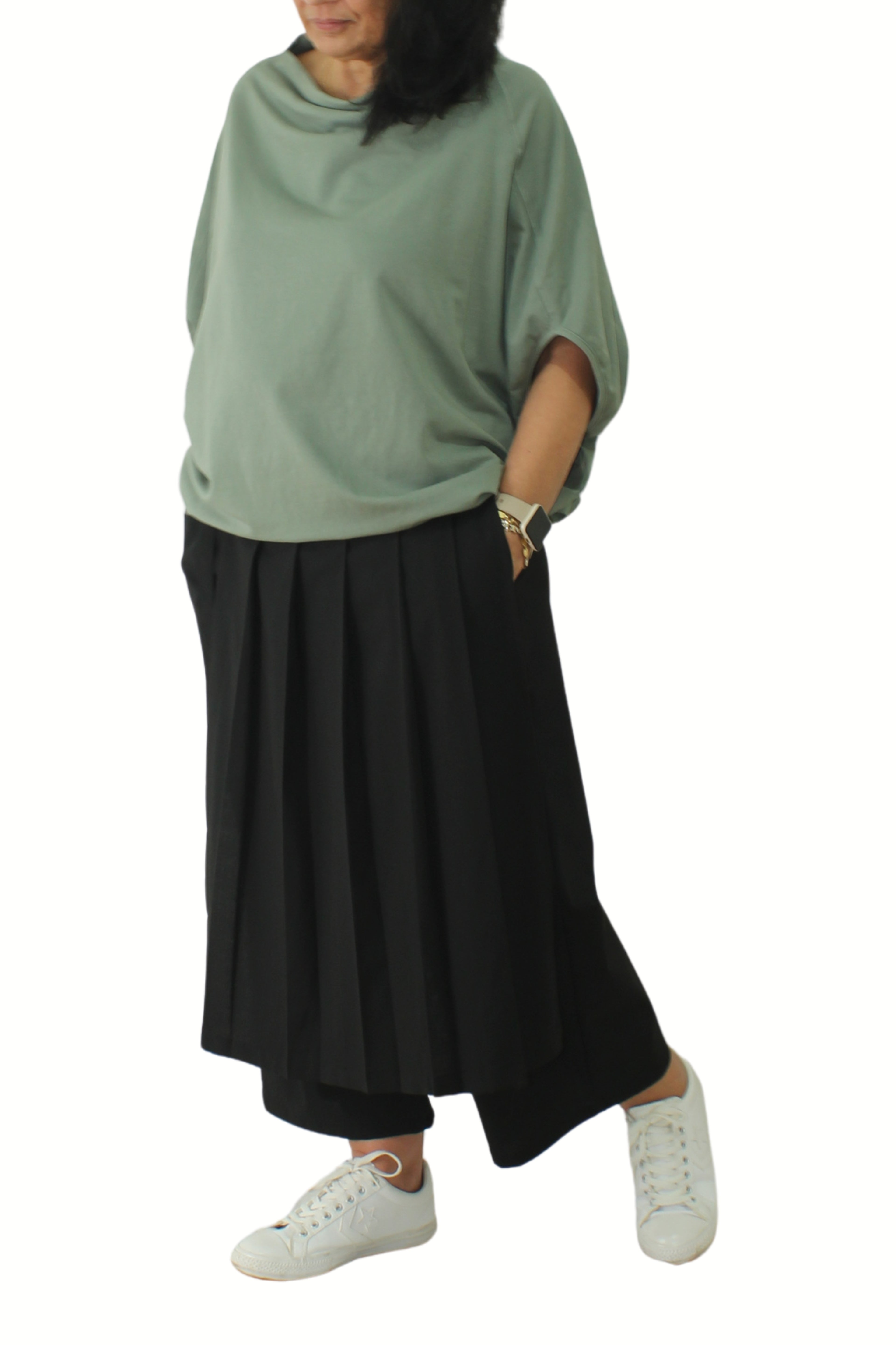 Pantalón Efecto Pareo Plisado - Wendy Trendy