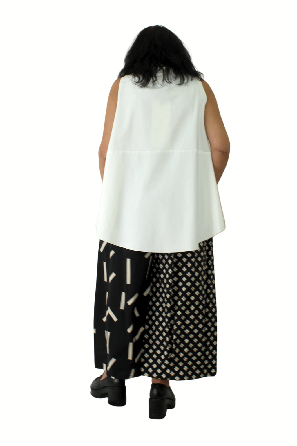 Pantalón Palazzo Doble Estampado Wendy Trendy