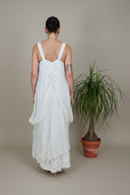 Vestido Globo Tirantes Bajo Asimetrico |YOLYKKE