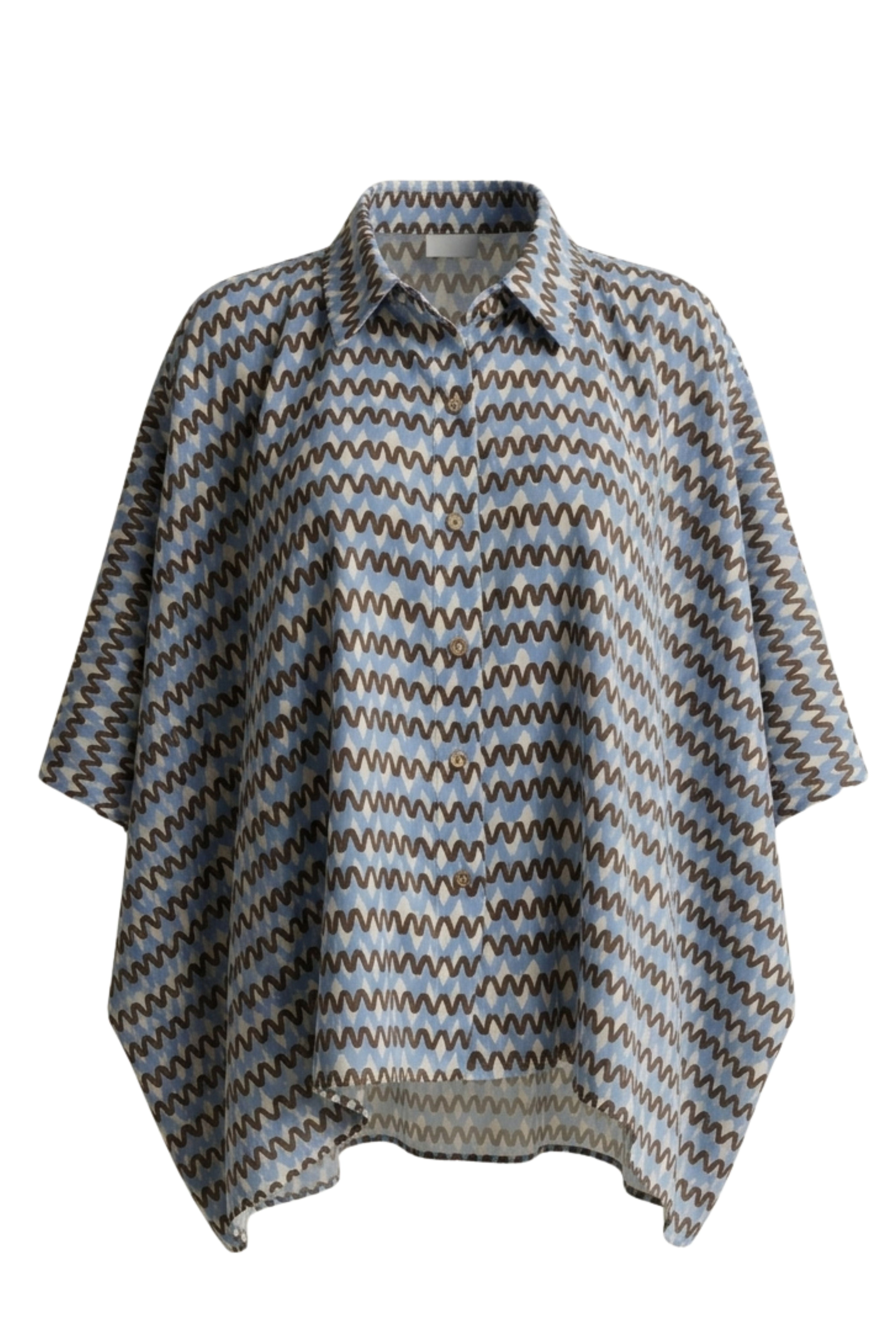 Camisa Oversize Zigzag